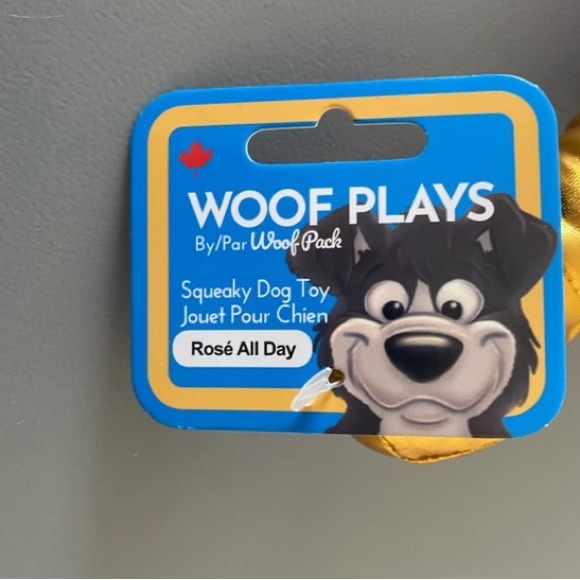 Rosé all day, champagne, dog toy - Picture 5 of 5